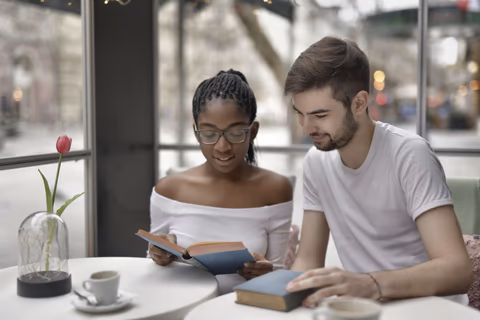 Café y lectura